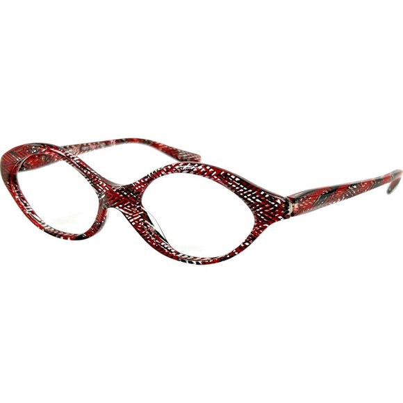 Alain Mikli AO3049 Women's Eyeglass Frame Chevron Red - Picture 1 of 6